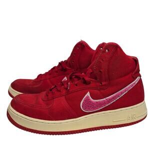 Nike Red - E U Air - Air Force 1 - Hi Top -Lace up - US 11 UK 10 EUR 45 CM 29